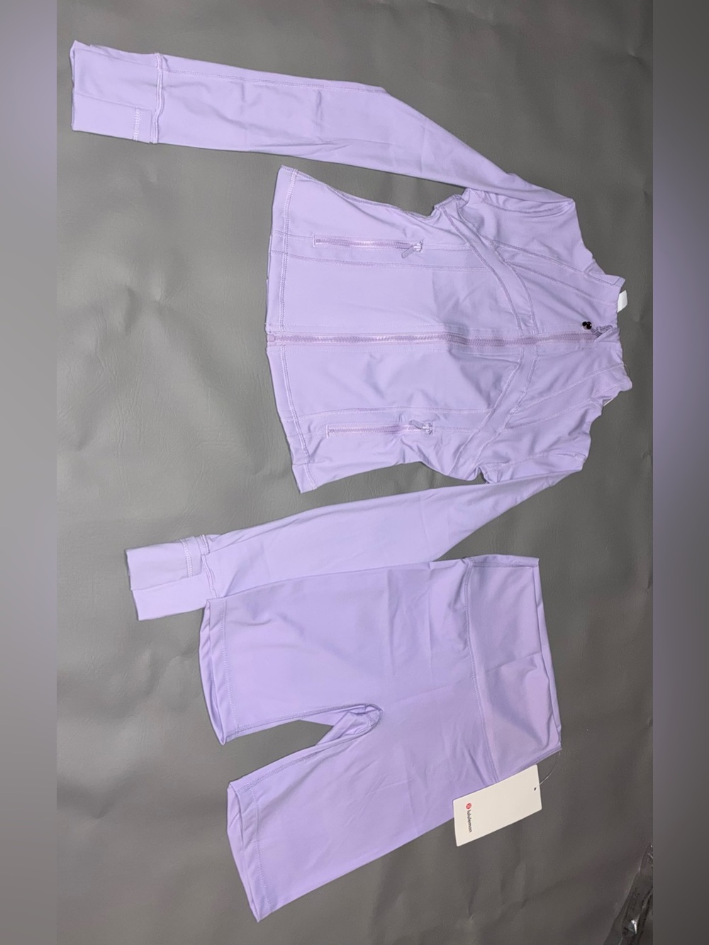 Lululemon Set Define Jacket and Short Lavender